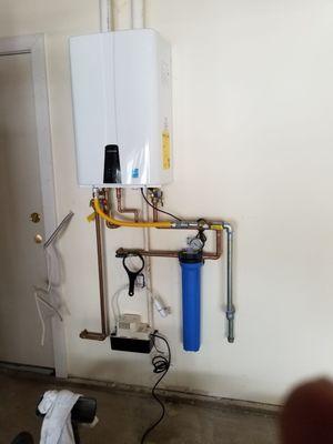 Navien tankless