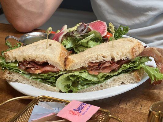 BLT, one of our favorite sandwiches here