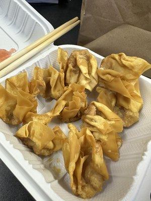 fried wontons!