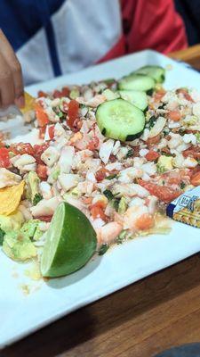 Ceviche - fish & shrimp