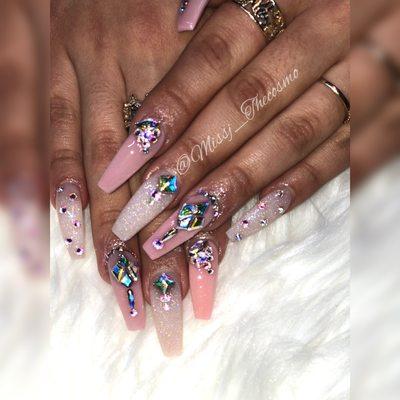 Swarovski nails