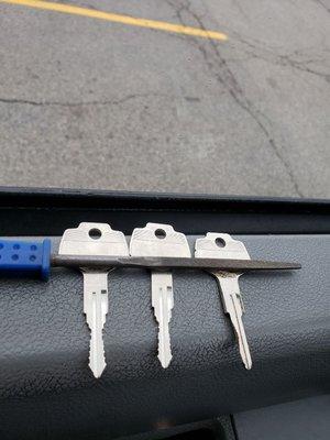 New keys by impressing