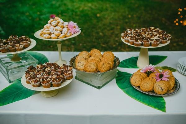 Dessert buffet from Emily's Catering & Cakes