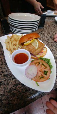 Cajun Breaded Mahi Mahu Brioche