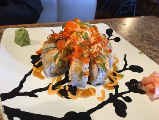 Volcano roll