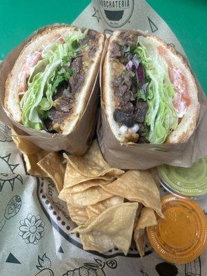 Steak torta