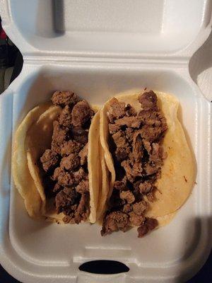 Carne asada tacos