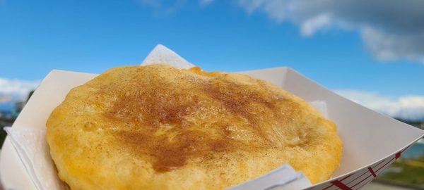 Fry bread with cinnamon and sugar