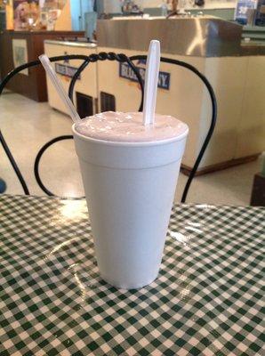 Photo taken 9/15/2016 - Huckleberry Shake at Becky's