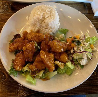 Honey Sake Chicken