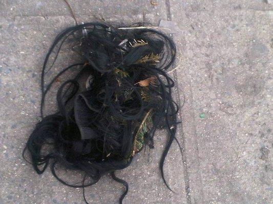 Tumbleweave in the lot