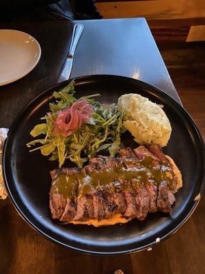 Flat iron steak