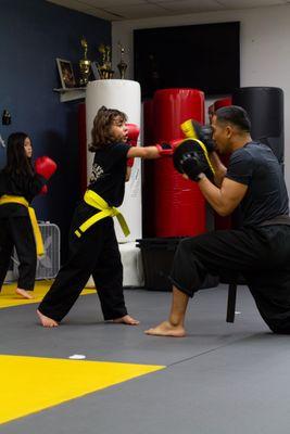 Check out our girl, Perla, training with Mr Dasalla!