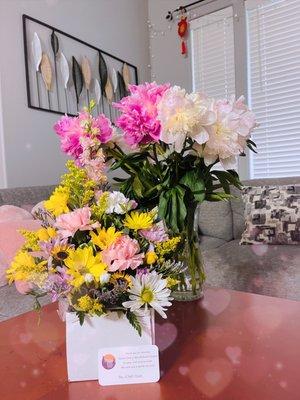 Thank you for sending such a beautiful flower and sweet wish from SOMS team!