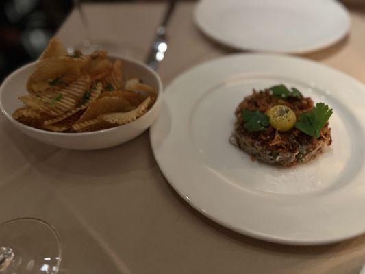 Beef tartare. Great dish!