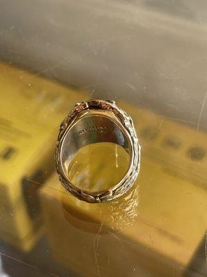 I bought a brass ring online a few years ago. I called around, some shops wouldn't do gold plating for this ring except for