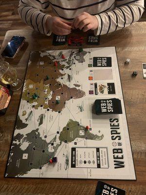 game selection: web of spies