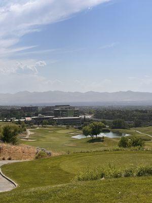 View from the box on #10.