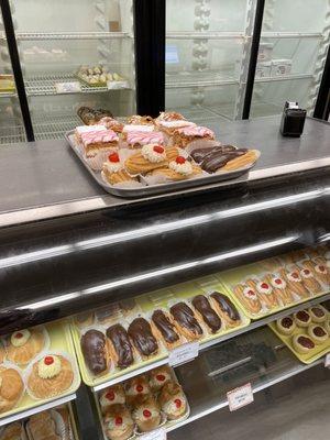 Sampling of pastries