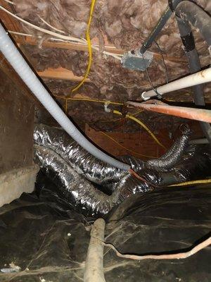 Ducts replacement