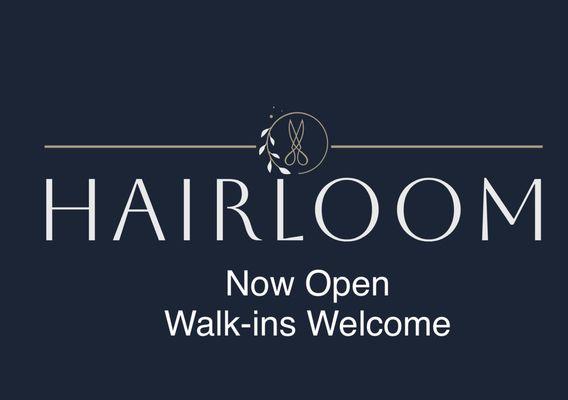 Walk-ins welcomed