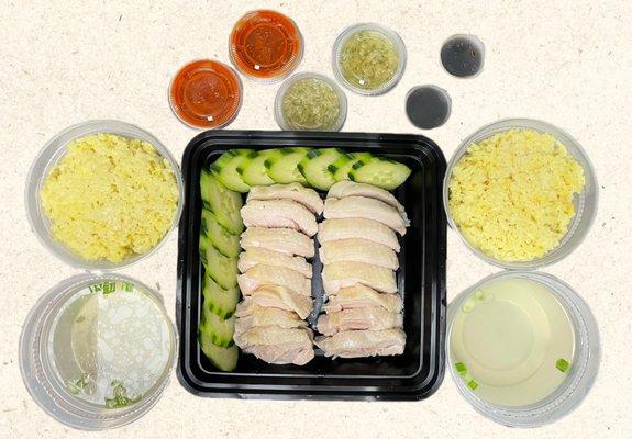 Hainan Chicken Rice Combo for 2