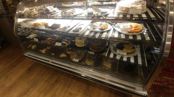 Dessert case.