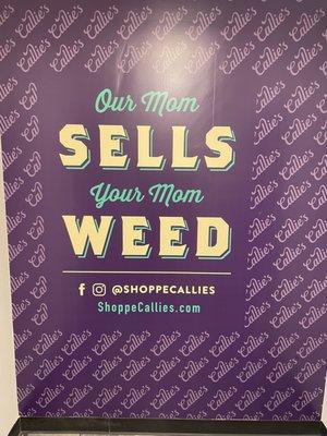 At Callie's Denver Dispensary, our mom sells your mom weed for Mother's Day.