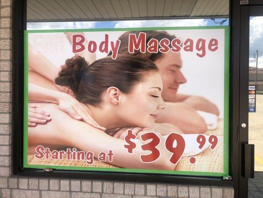 Body Oil Massage