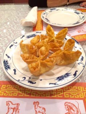 Crab Rangoon is delicious!