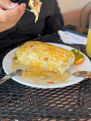 Breakfast burrito