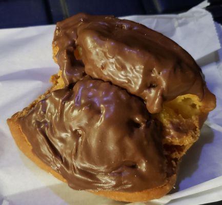 Buttermilk chocolate donut