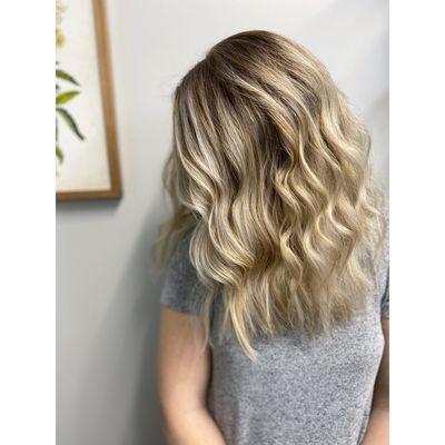 Blonde balayage