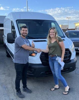 Within a week, Tony  located the van we were looking for at the price we we were hoping to pay.  Thank you so much!!!