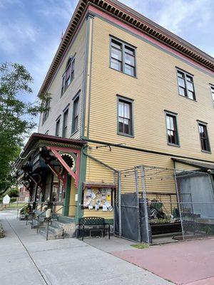 The Architecture of the Building MO's @ The Village of Shelburne Falls MA.