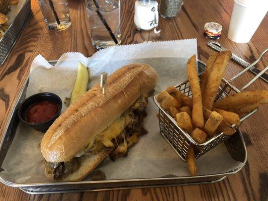 Philly cheesesteak