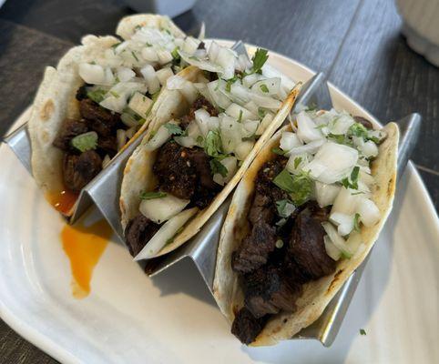 Carne asada tacos