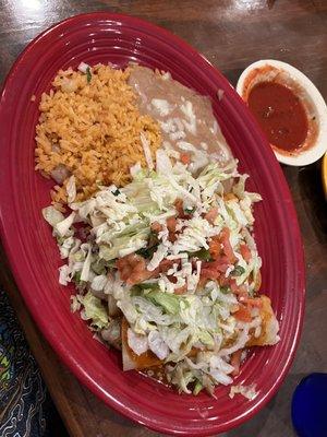 Shrimp Enchiladas Cozumel