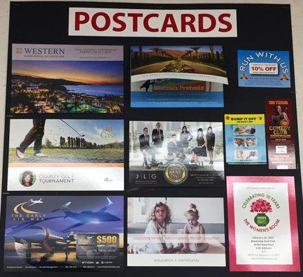 Create a beautiful postcard for your business!