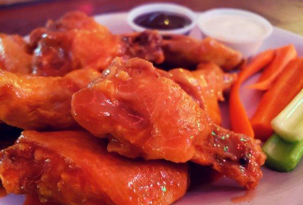 Wing Wednesday!! Special deals on wings every Wednesday, all day. Ask about any featured sauces for the week.