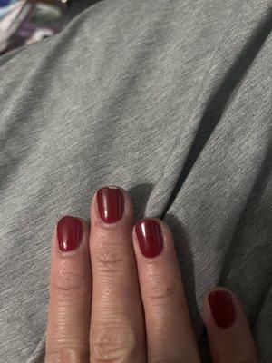 My no-chip polish chipped in 5-6 days