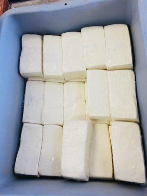 Fresh tofu