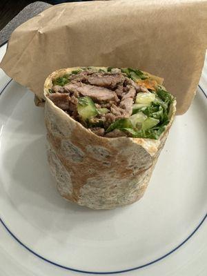 Beef Shawarma wrap