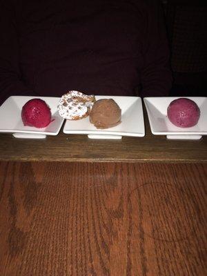 Sorbet sampler