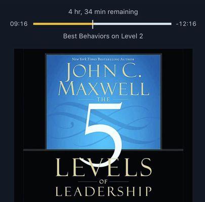 The first of ten books I have committed to reading for the BKCO Leadership Mentoring Program. Self leadership, mastery, growth.