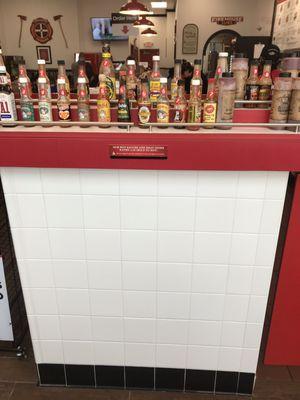 Hot Sauce Bar