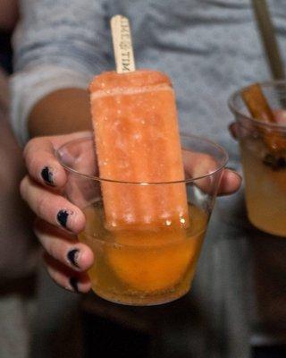 Artisanal popsicles at Yelp's Phony Matrimony!