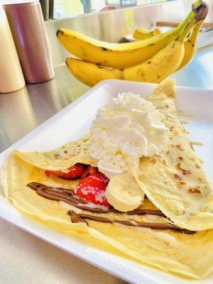 Delicious crepes!