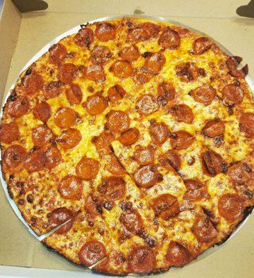 Pepperoni pizza