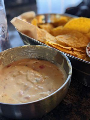 Chips and queso